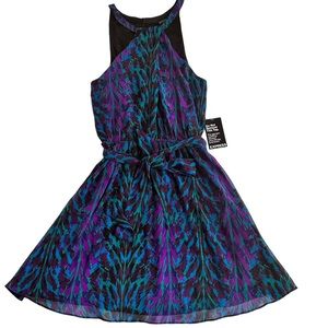 Sleeveless Express Short Halter dress, Type A line, NWT